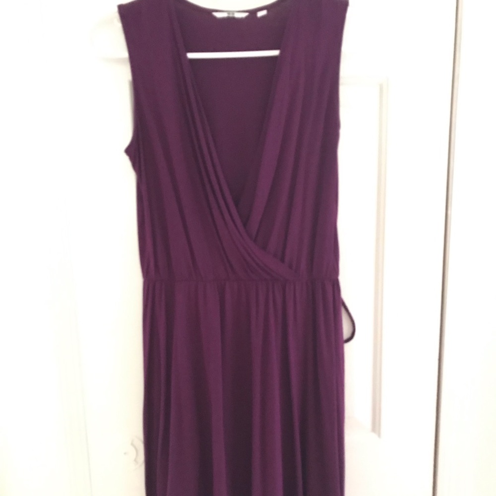 Uniqlo purple dress